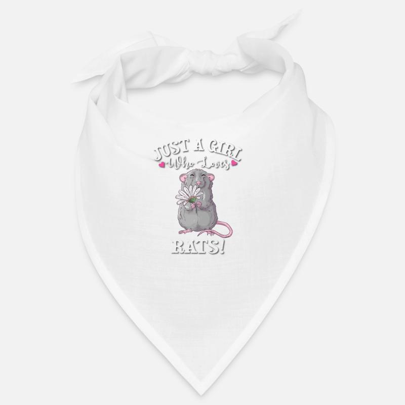 Rat de compagnie Bandana
