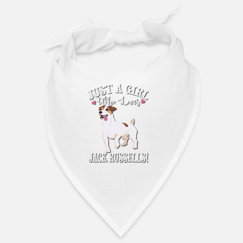 Jack Russell - Bandana - blanc