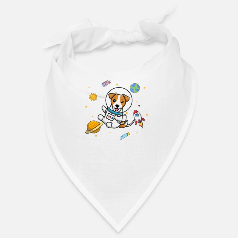 Jack Russell - Bandana - blanc