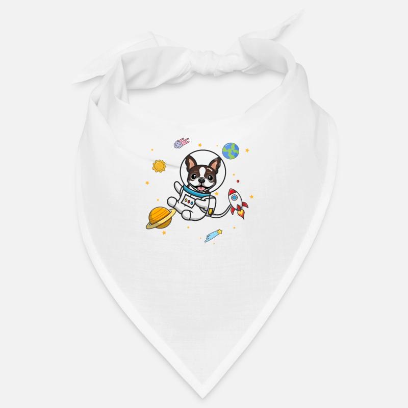 Brauner Boston Terrier Bandana