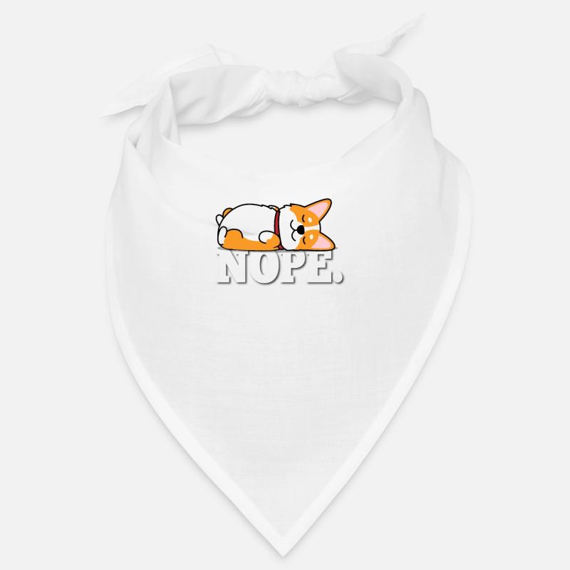 Corgi - Bandana - blanc