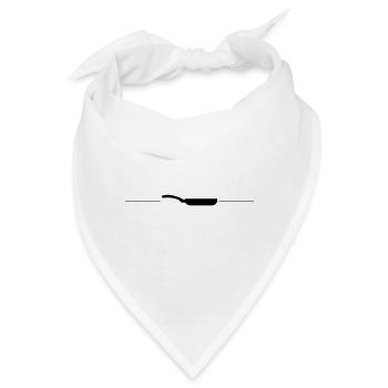 Pfanne strich - Bandana - Weiß - Vorne