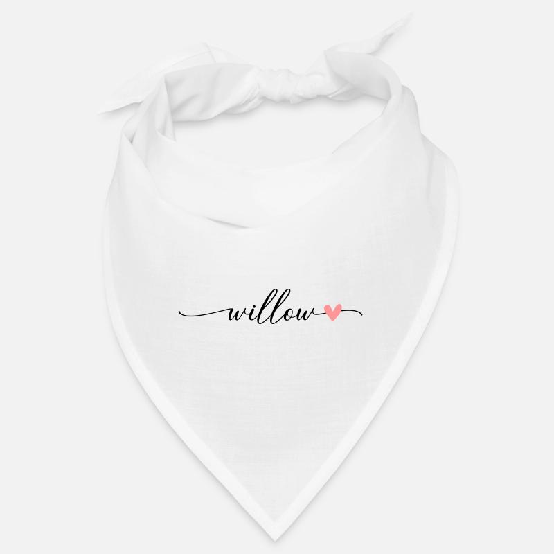 Saule Nom Prénom Calligraphie Script Bandana