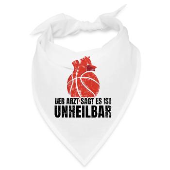 Basketball Frequenz - Bandana - Weiß - Vorne