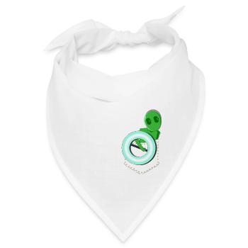 LICHT IN DER TASCHE - Bandana - Weiß - Vorne