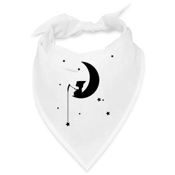Stars - Bandana - Weiß - Vorne