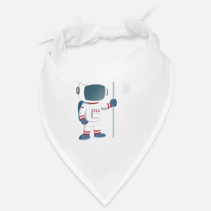 Astronaut - Bandana - Weiß