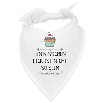 Cupcake - Bandana - Weiß - Vorne