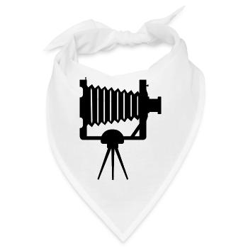 camera photographer fotograf kamera foto photo6 - Bandana - Weiß - Vorne