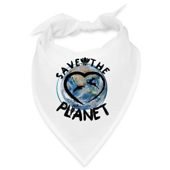 Mather Nature 🐢 - Bandana - Weiß - Vorne