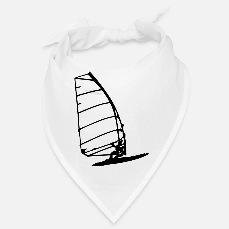 Windsurfing 1 - Bandana - Weiß