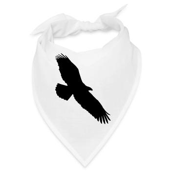 adler - Bandana - Weiß - Vorne