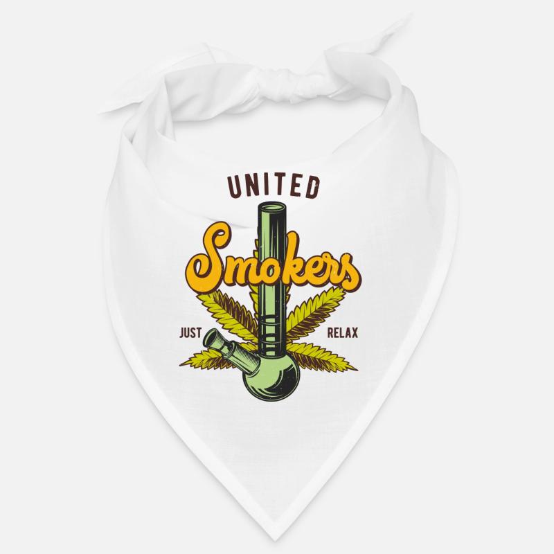 Feuille de cannabis cannabas marijuana Bandana