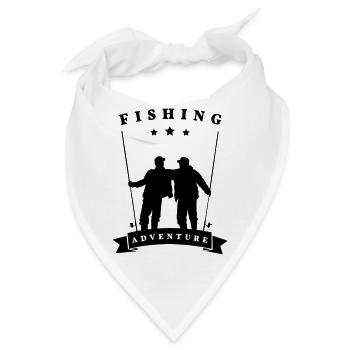 Fishing Adventure - Bandana - Weiß - Vorne