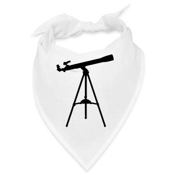 Teleskop - Bandana - Weiß - Vorne