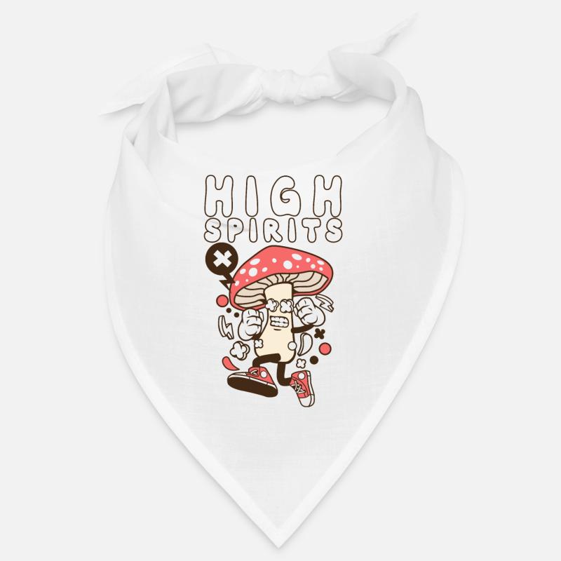 High Spirits Magic Mushroom - Geschenk Bandana