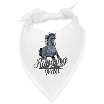 Running Wild - Bandana - Weiß - Vorne
