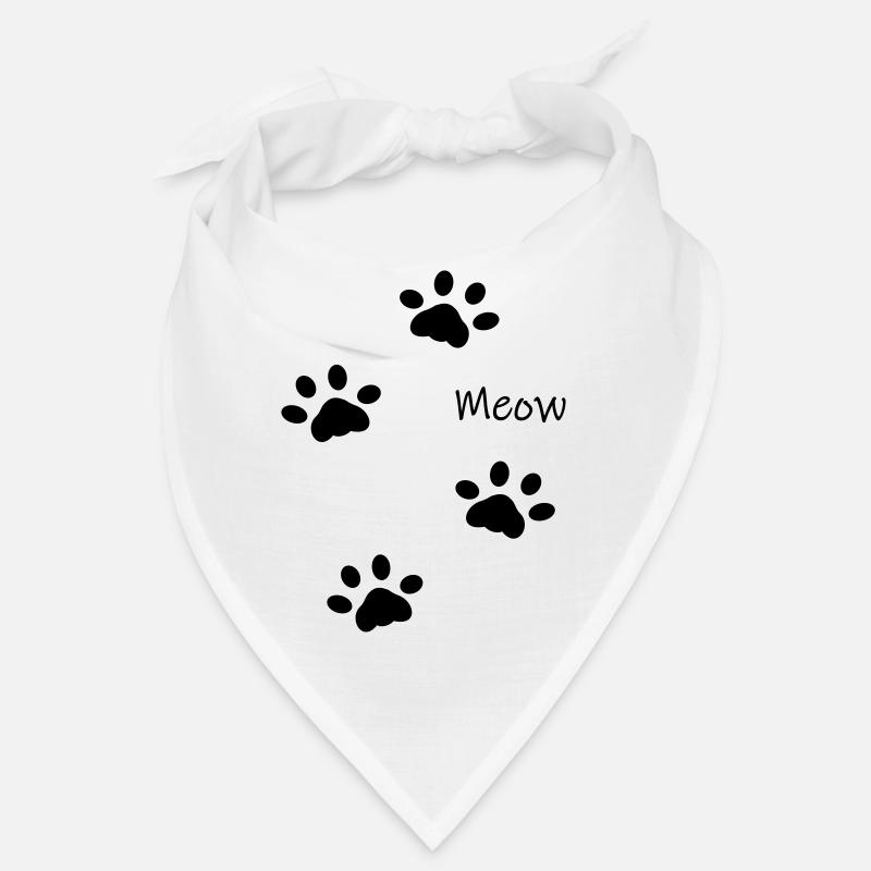 DZ0001 Miaou Pattes de Chat Bandana