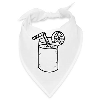 Glas Limonade - Bandana - Weiß - Vorne