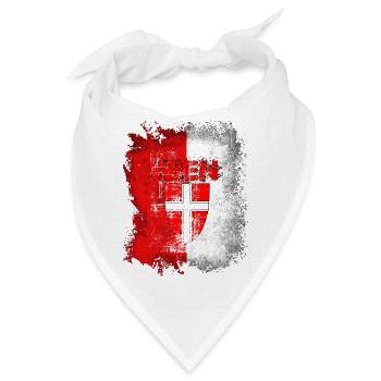Wien - Bandana - Weiß - Vorne