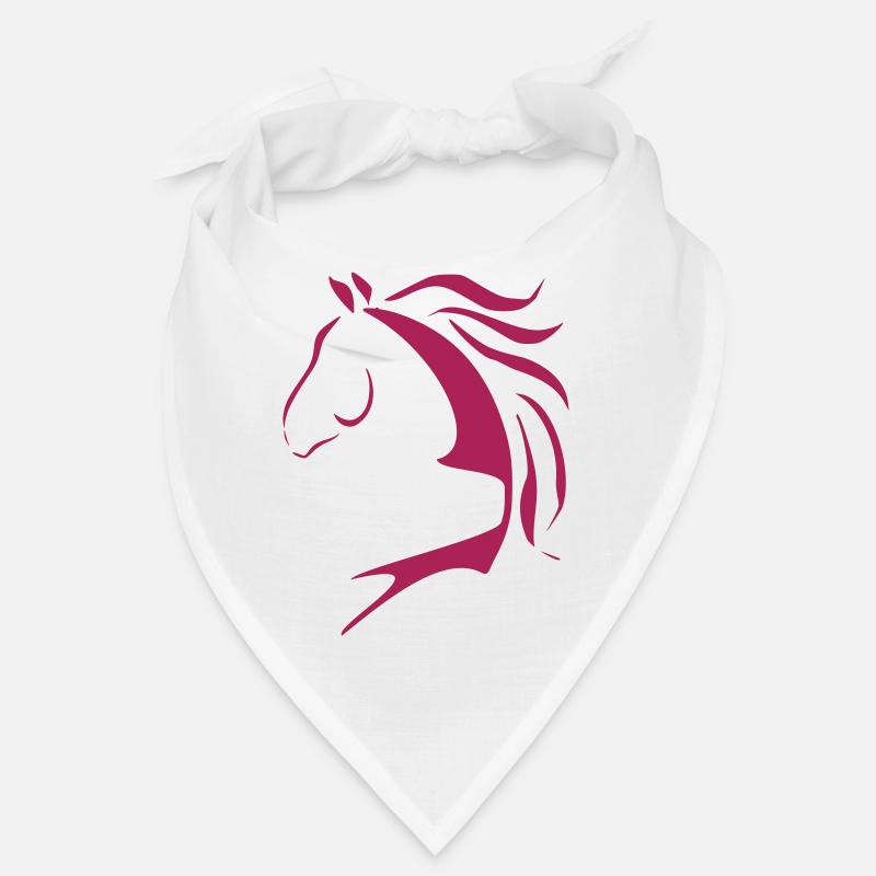 Pferdekopf, Pferdedesign, Pferd, Pferde Bandana