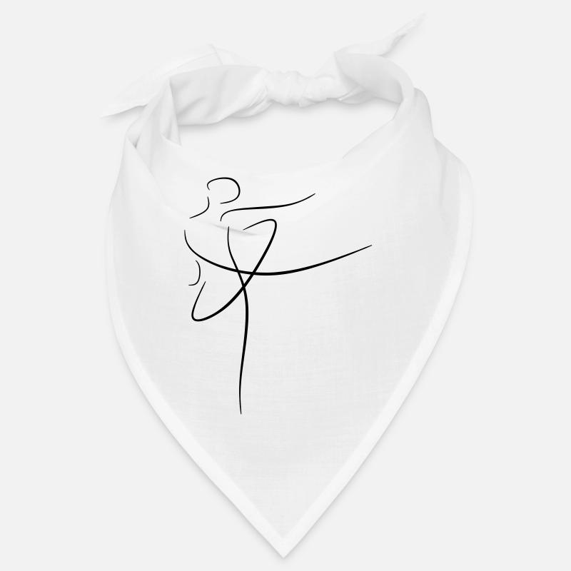 Dessin au trait danseur Bandana