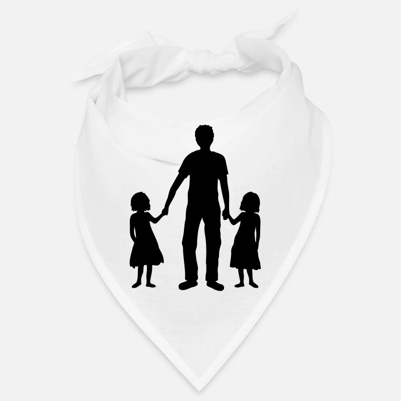 Father 2 daughters Bandana