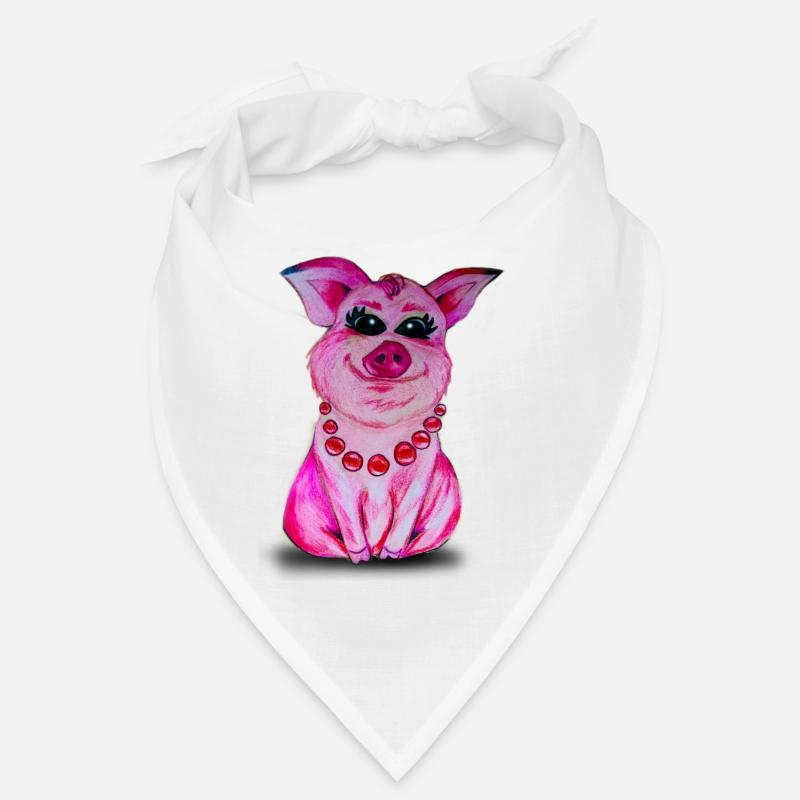 Peggy le cochon Bandana