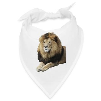 Lion - Bandana - Weiß - Vorne