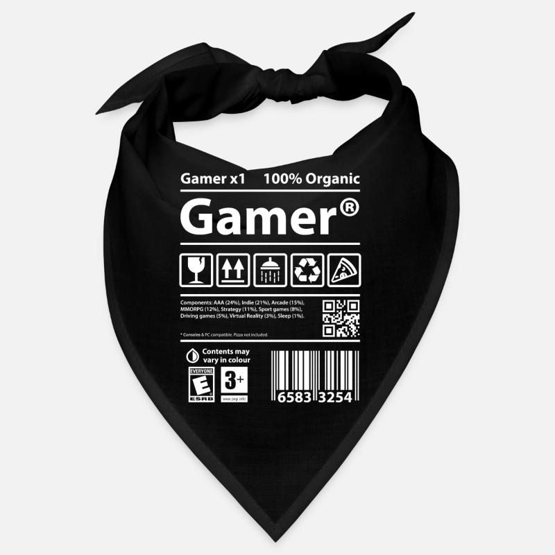Gamer barcode V2 Bandana
