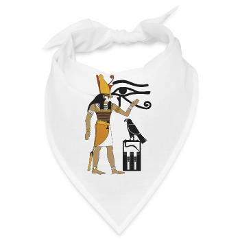 Horus - Bandana - Weiß - Vorne