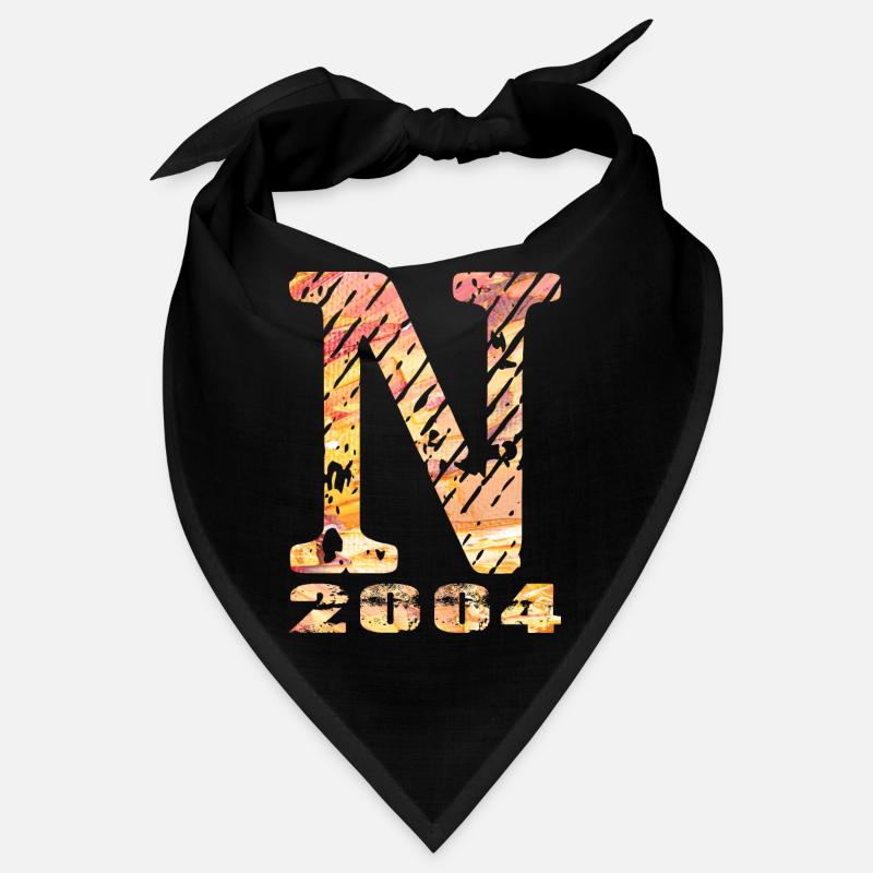 N 2004 Nom Année de naissance Cadeau Bandana