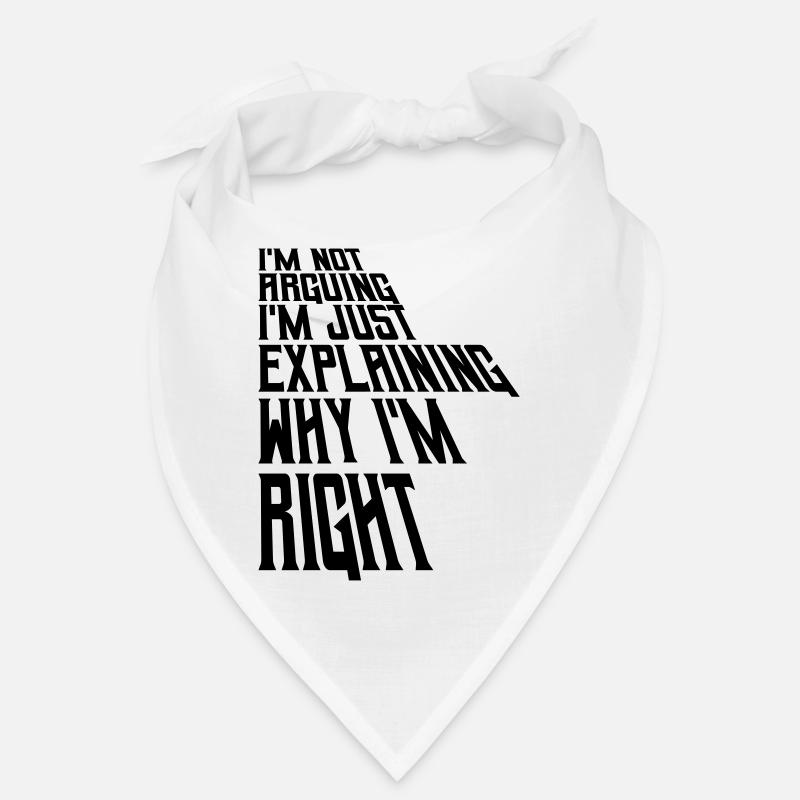 I m not arguing Bandana