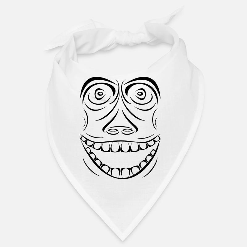 Drôle de singe sans variole Bandana