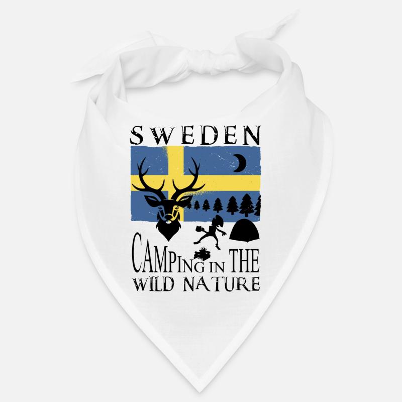 Camping en Suède Bandana