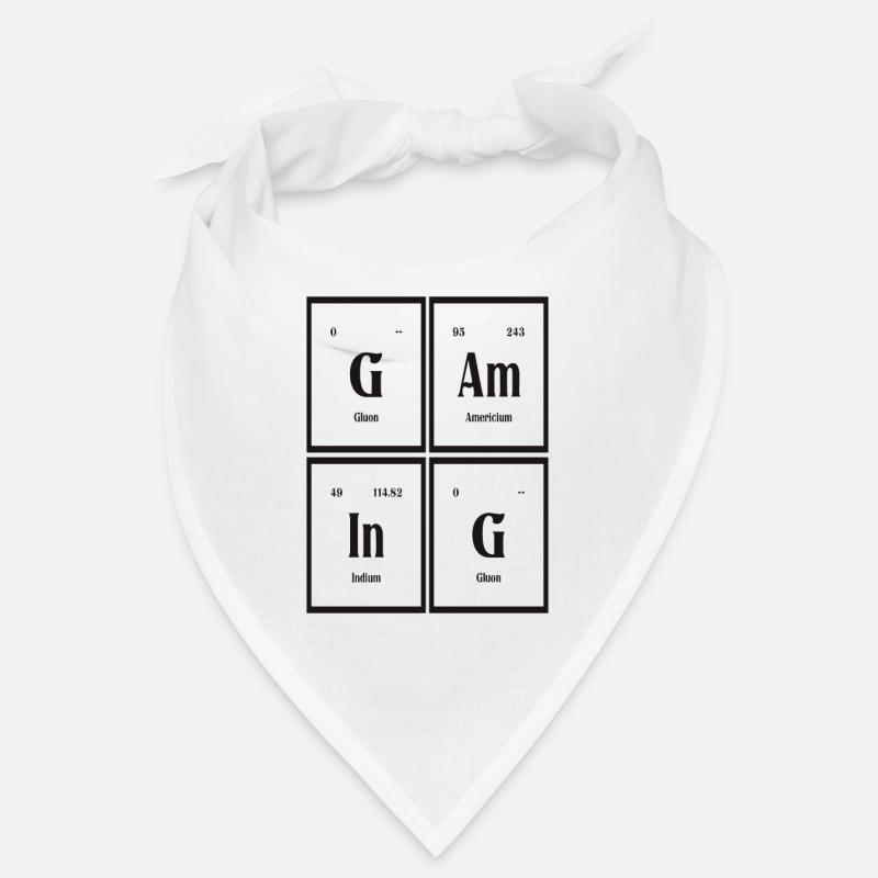 | de jeu Tableau périodique des éléments - Bandana - blanc