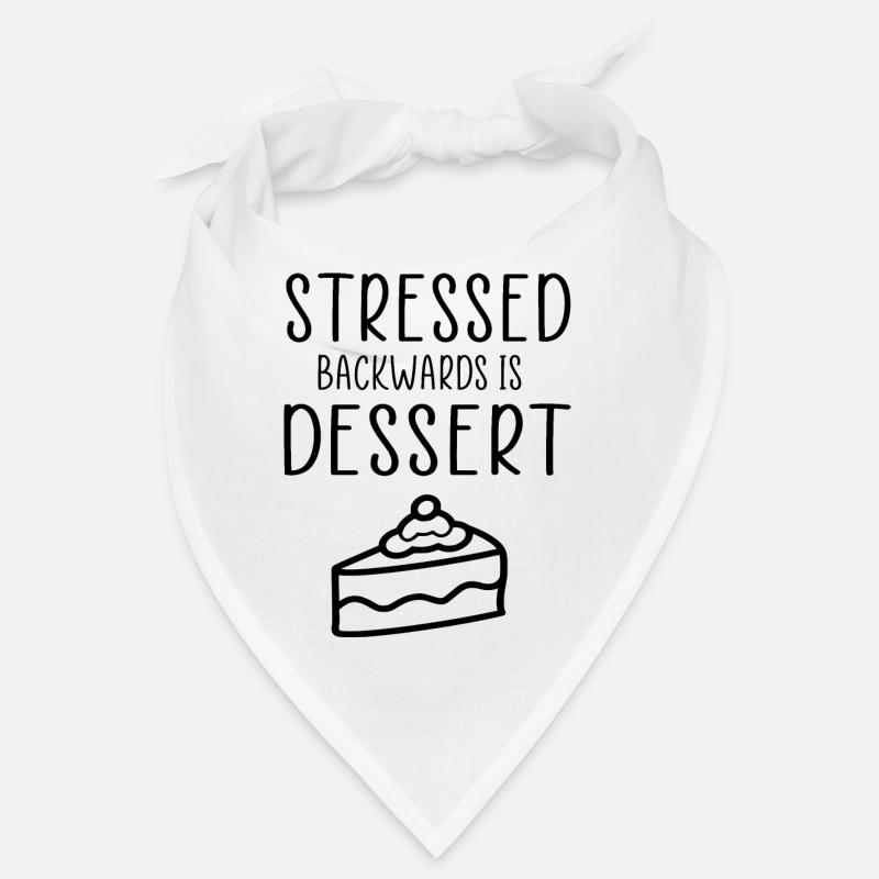 Stressed backwards funny saying Bandana