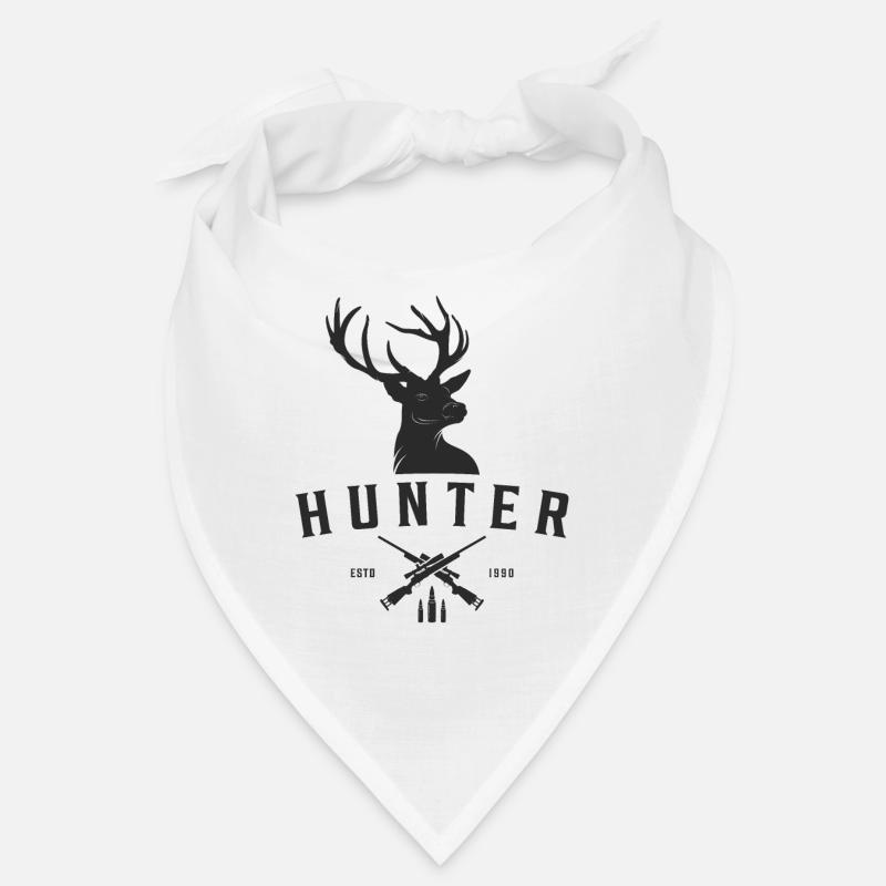 Jäger, Wildtiere Retro Hirsche Bandana