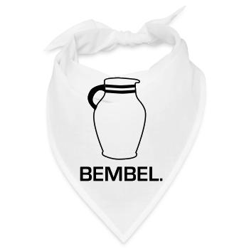 Bembel - Frankfurter Apfelwein Bembel #Bembel #FFM - Bandana - Weiß - Vorne