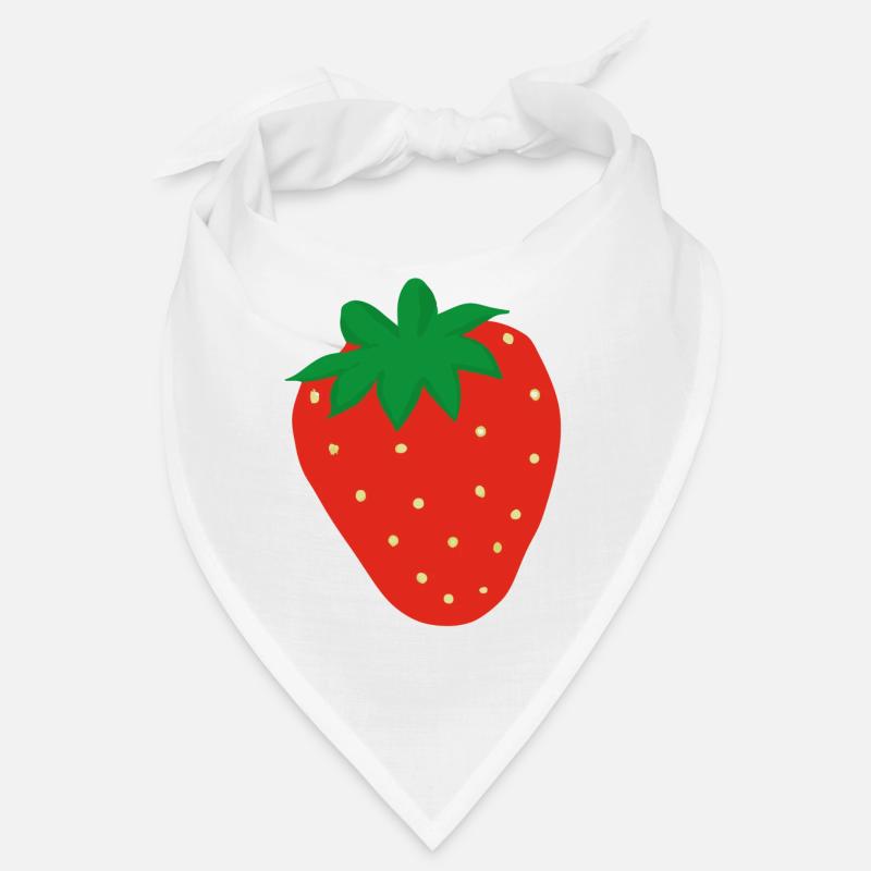 Strawberry Illustration Gift Idea Bandana