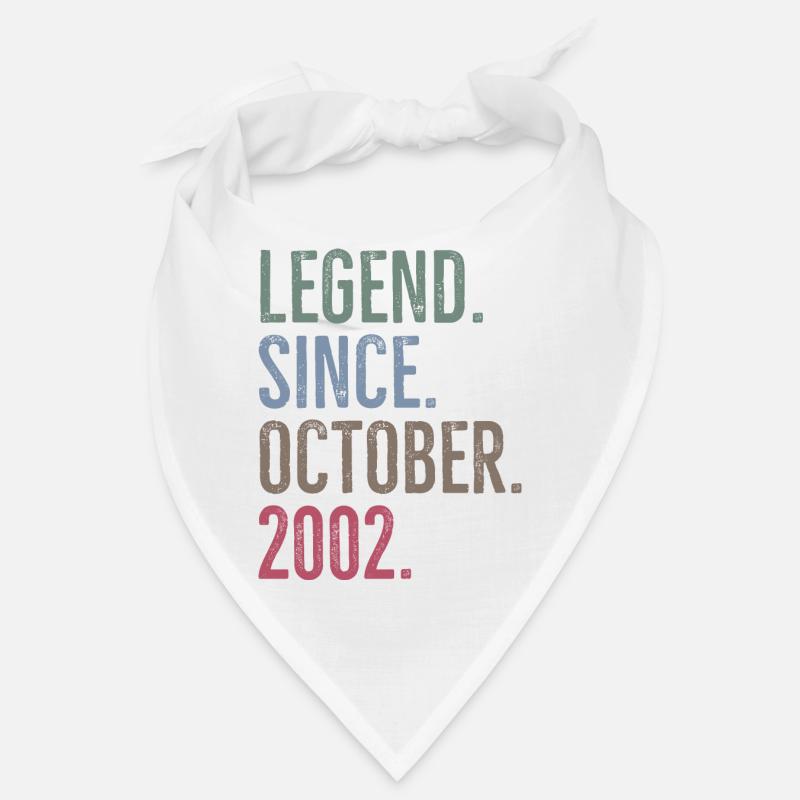 Legend Since October 2002 Bandana