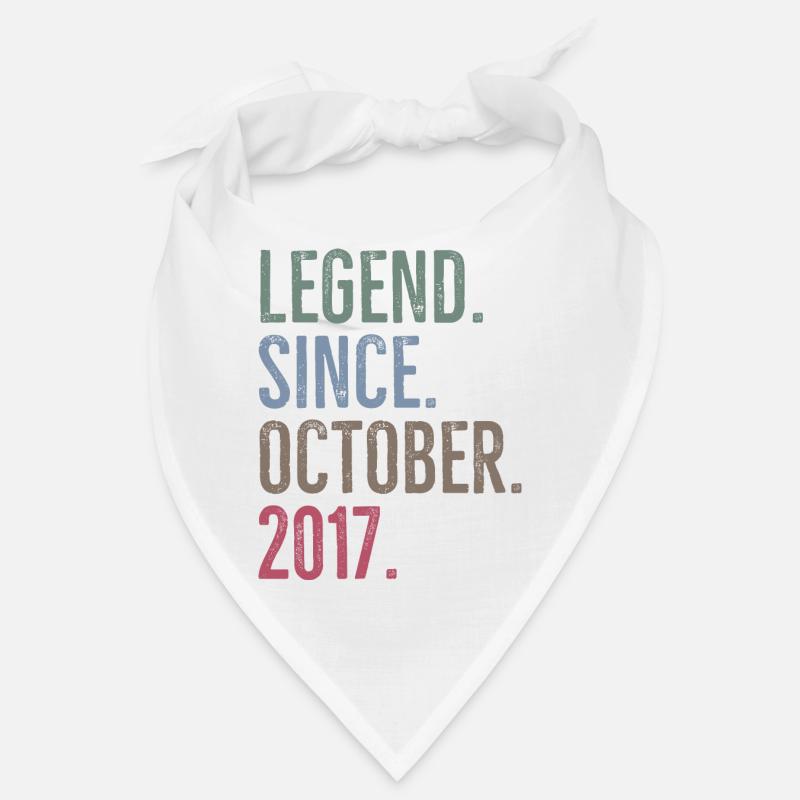 Legend Since October 2017 Bandana