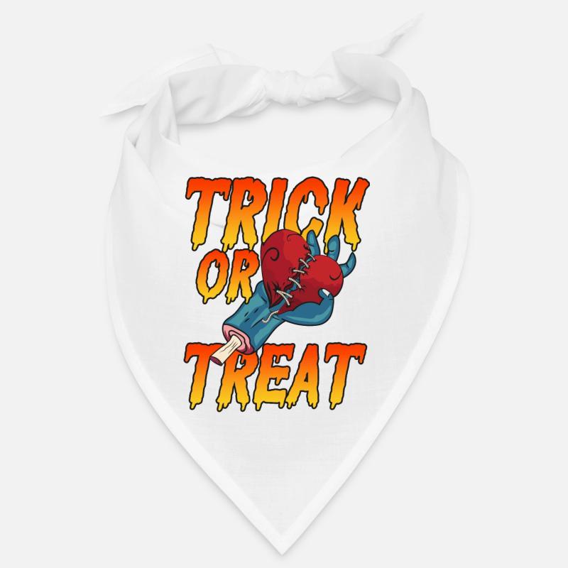 Halloween Trick or Treat Süßes oder Saures Herz Bandana