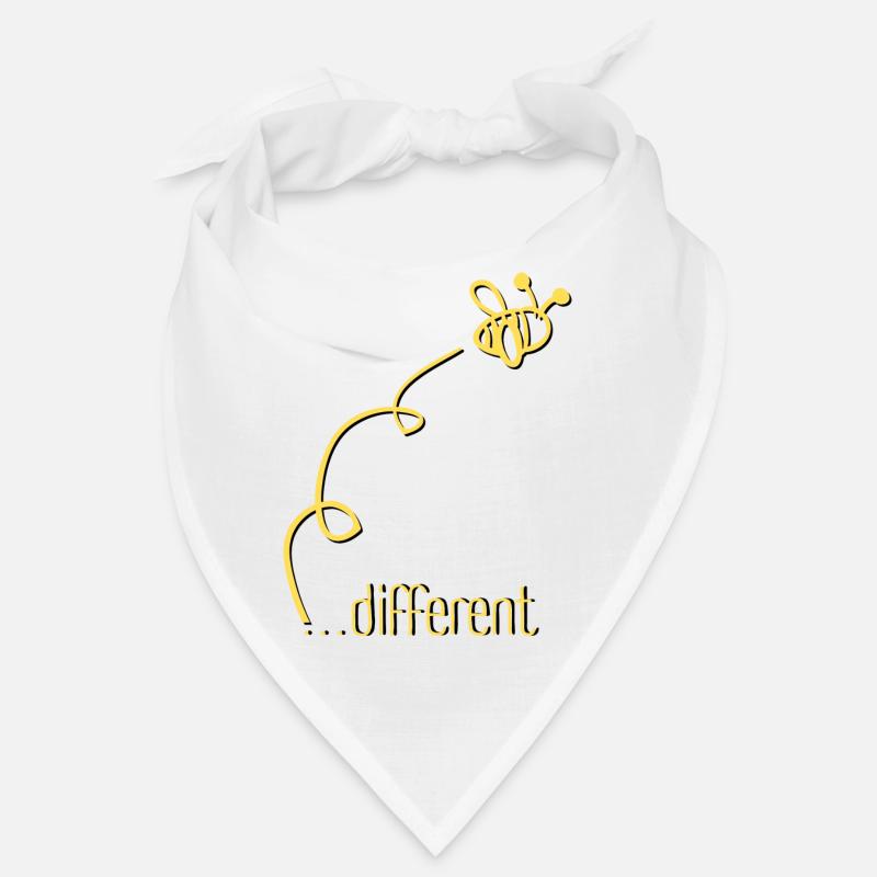 Bee Different - Be different! Statement Design Bandana