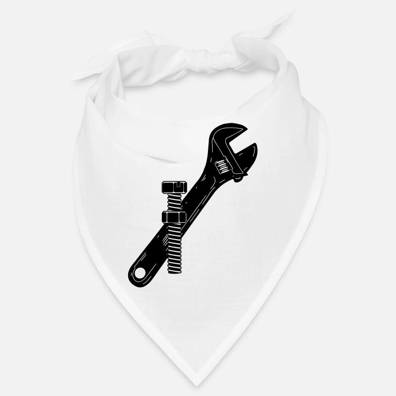 Baco Schlüsselmutter und Schraube Bandana