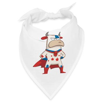 Die Superkuh - Bandana - Weiß - Vorne