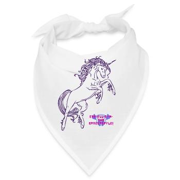 Pegasus - Bandana - Weiß - Vorne