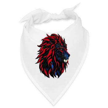 Wild Lion – Dark Power - Bandana - Weiß - Vorne