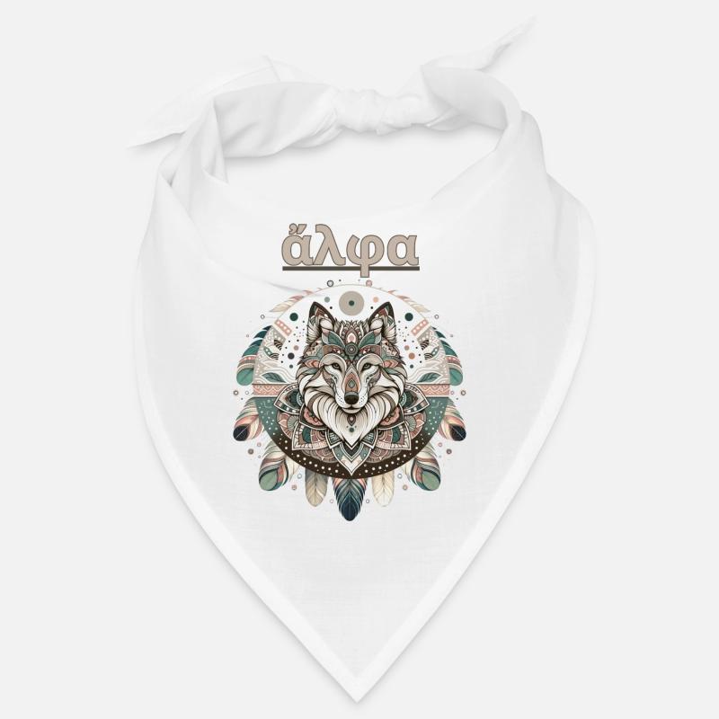 Alpha Wolve - Boho Mandala Design Bandana