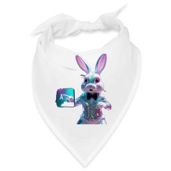 Cam Rabbit - Bandana - Weiß - Vorne